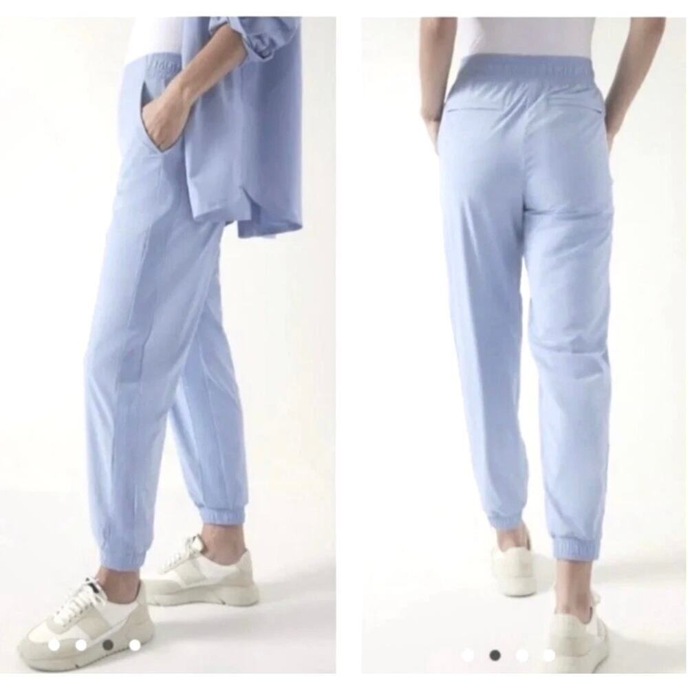 Athleta Brooklyn Lined Jogger Size 8T Heron Blue #631612